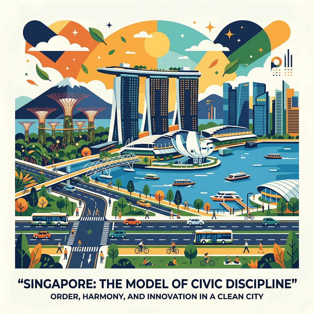 Singapore Civic Discipline Abstract